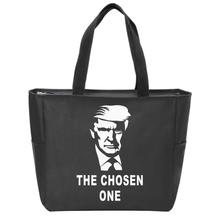 The C.H.O.S.E.N One Im The C.H.O.S.E.N One Trump Image Trump 2020 Zip Tote Bag