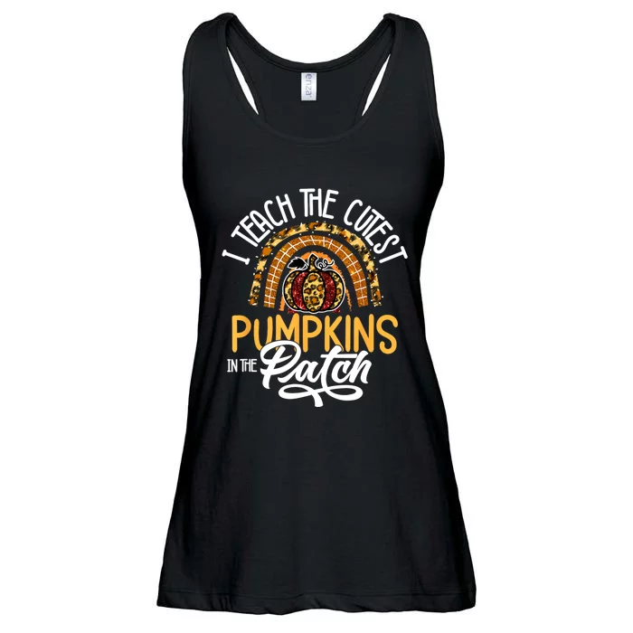 The Cutest Pumpkins Teacher: Halloween Ladies Essential Flowy Tank