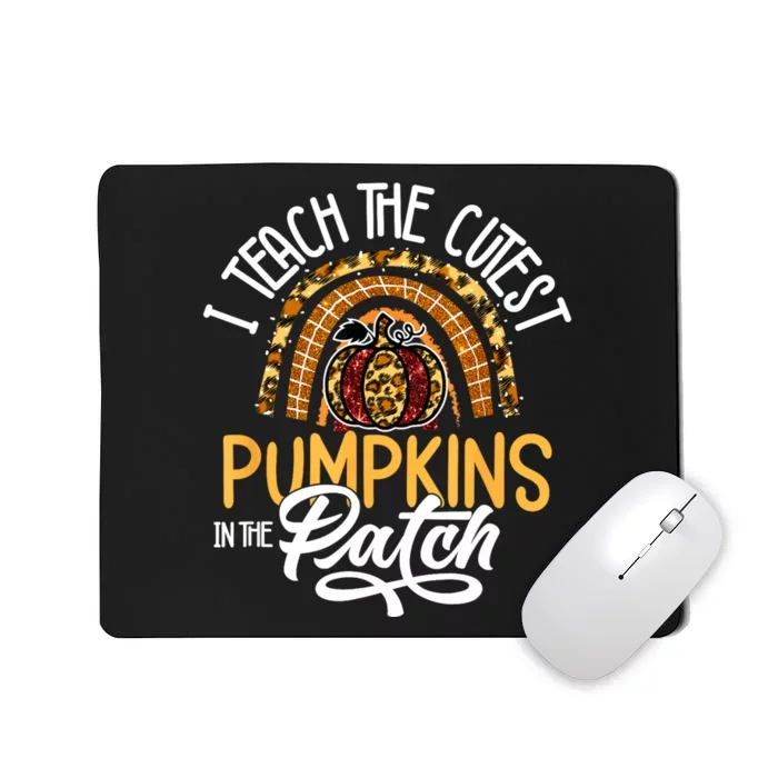 The Cutest Pumpkins Teacher: Halloween Mousepad