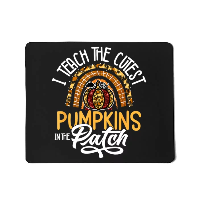 The Cutest Pumpkins Teacher: Halloween Mousepad