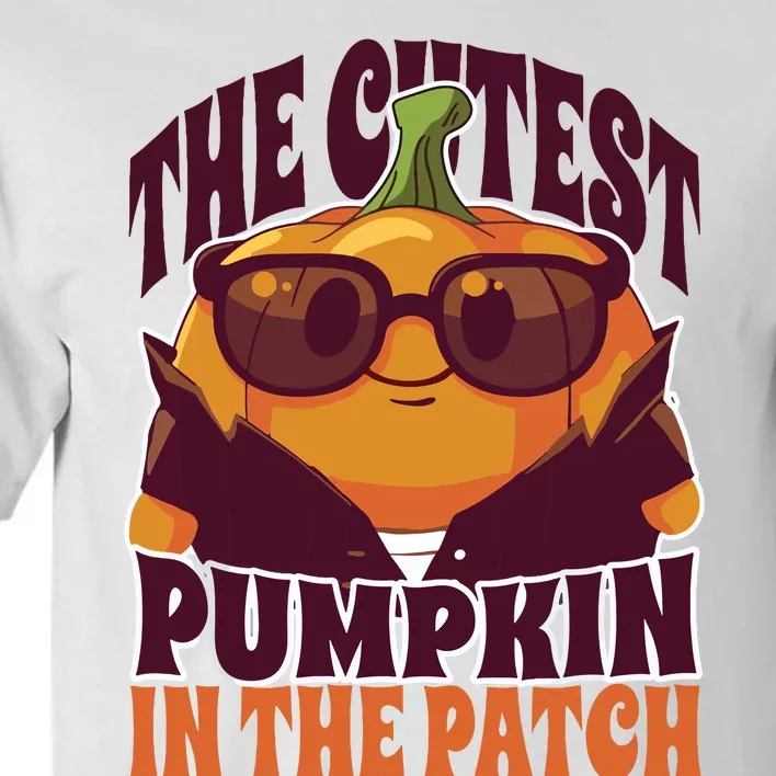 The Cutest Pumpkin In The Patch Kids Boy Pumpkin Halloween Tall T-Shirt