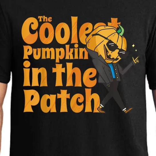 The Coolest Pumpkin In The Patch Kids Pumpkin Halloween Pajama Set