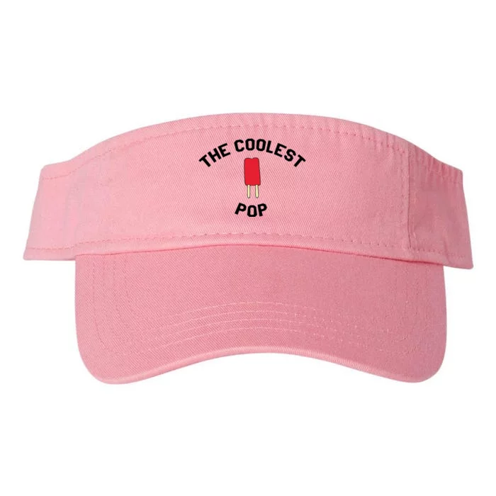 The Coolest Pop Funny Humor Joke Valucap Bio-Washed Visor