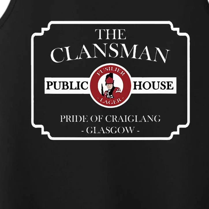 The Clansman Public House Funny Scottish Performance Tank