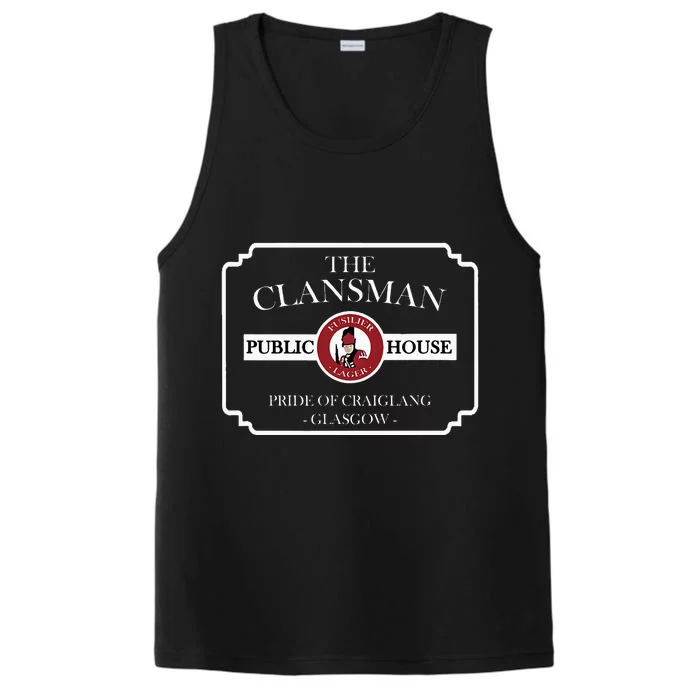 The Clansman Public House Funny Scottish Performance Tank