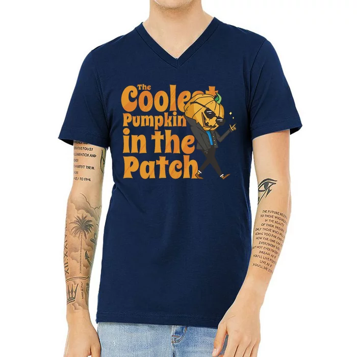 The Coolest Pumpkin In The Patch V-Neck T-Shirt