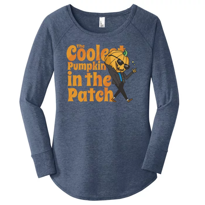 The Coolest Pumpkin In The Patch Women's Perfect Tri Tunic Long Sleeve Shirt