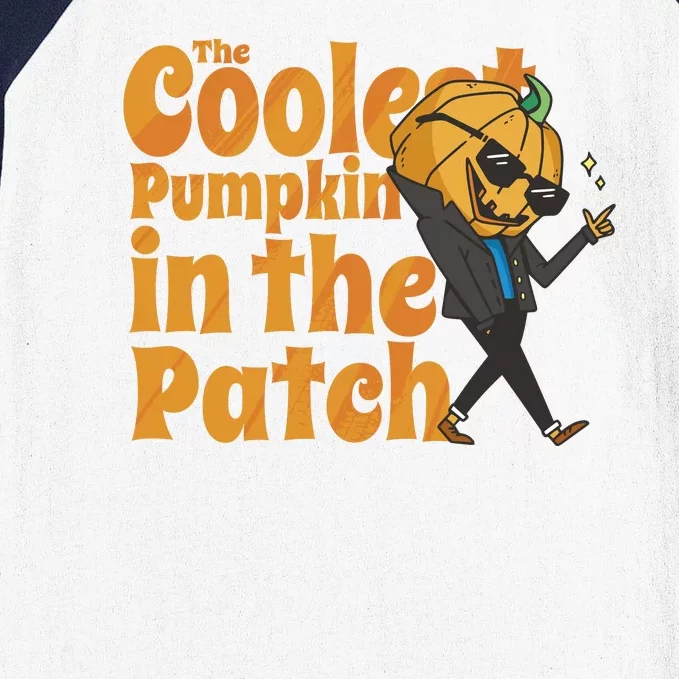 The Coolest Pumpkin In The Patch Baseball Sleeve Shirt