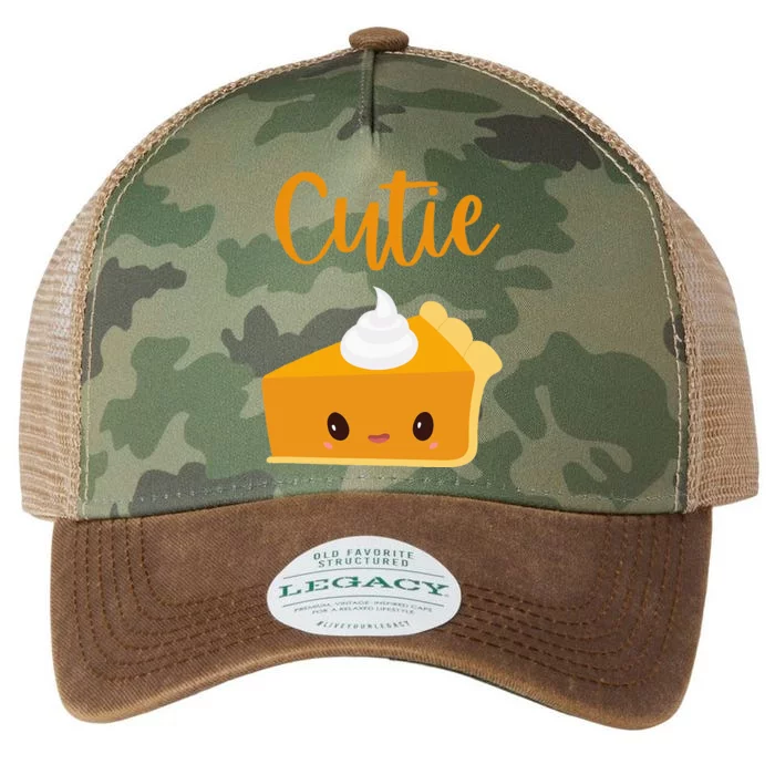 Thanksgiving Cutie Pie Pumpkin Pie Legacy Tie Dye Trucker Hat