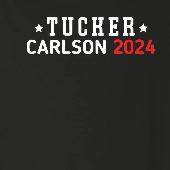 Tucker Carlson Political 2024 Election President Toddler Long Sleeve Shirt