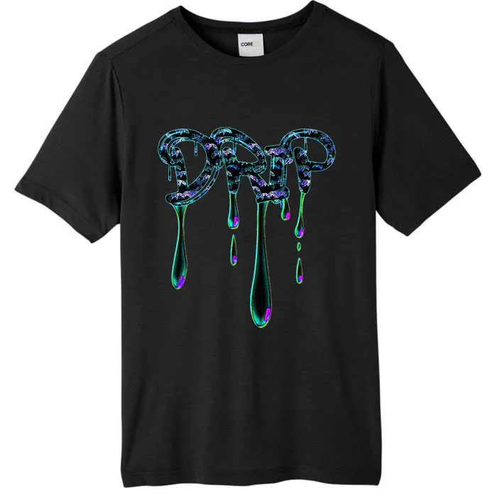 Trendingdesigns Colorful Paint Drip Design ChromaSoft Performance T-Shirt