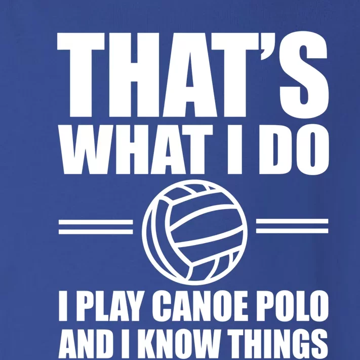 Team Canoe Polo Outfit Love Water Sports Gift Toddler Long Sleeve Shirt