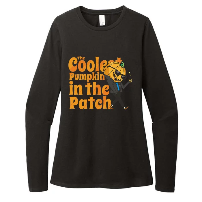 The Coolest Pumpkin In The Patch Pumpkin Halloween Womens CVC Long Sleeve Shirt