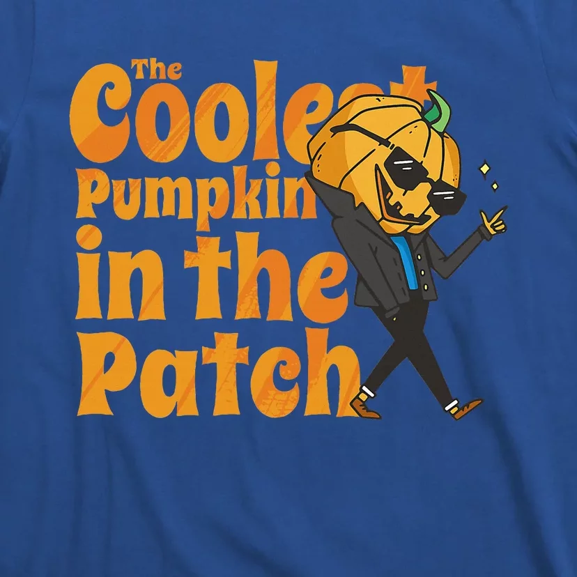 The Coolest Pumpkin In The Patch Pumpkin Halloween T-Shirt