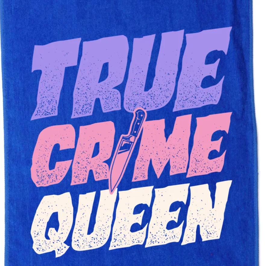 True Crime Queen Gift Platinum Collection Golf Towel