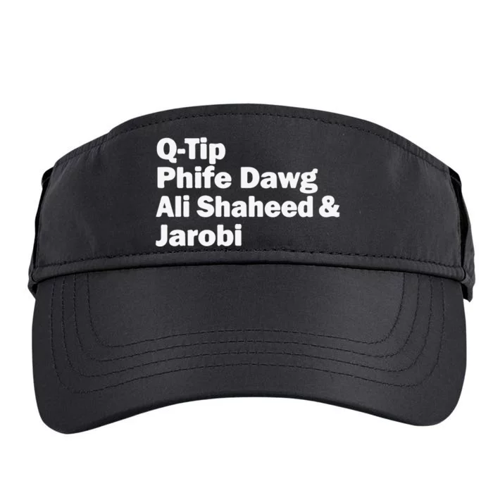 TRIBE CALLED QUEST NAMES Adult Drive Performance Visor