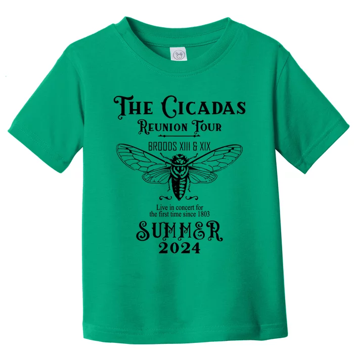 The Cicadas Reunion Summer 2024 Toddler T-Shirt