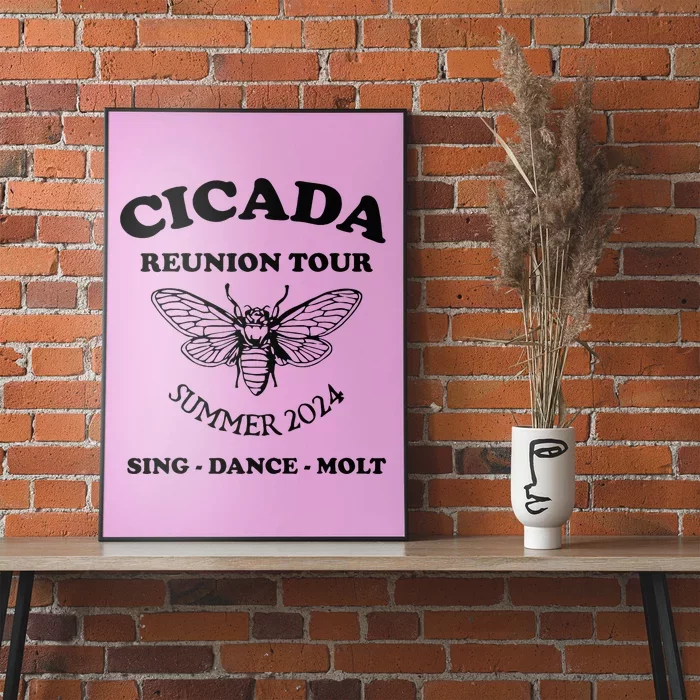 The Cicada Reunion U.S 2024 Cicada Concert Fest Lover Poster