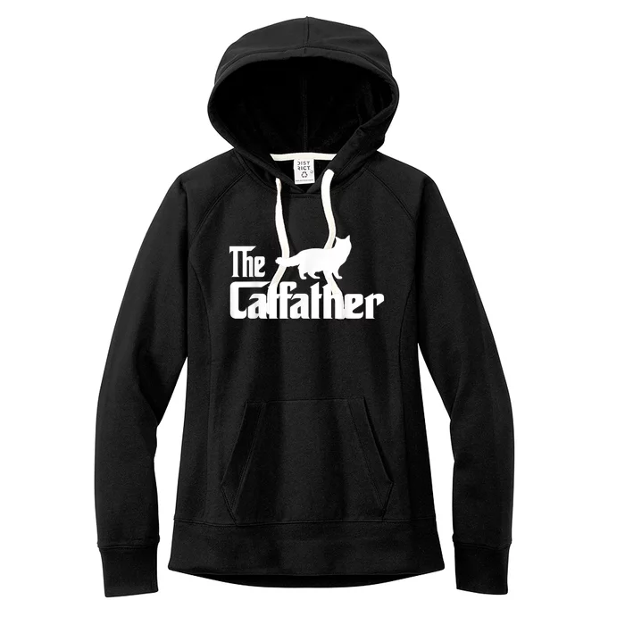 The Catfather Ragdoll Cat Lover Funny Father Cat Dad Women's Fleece Hoodie