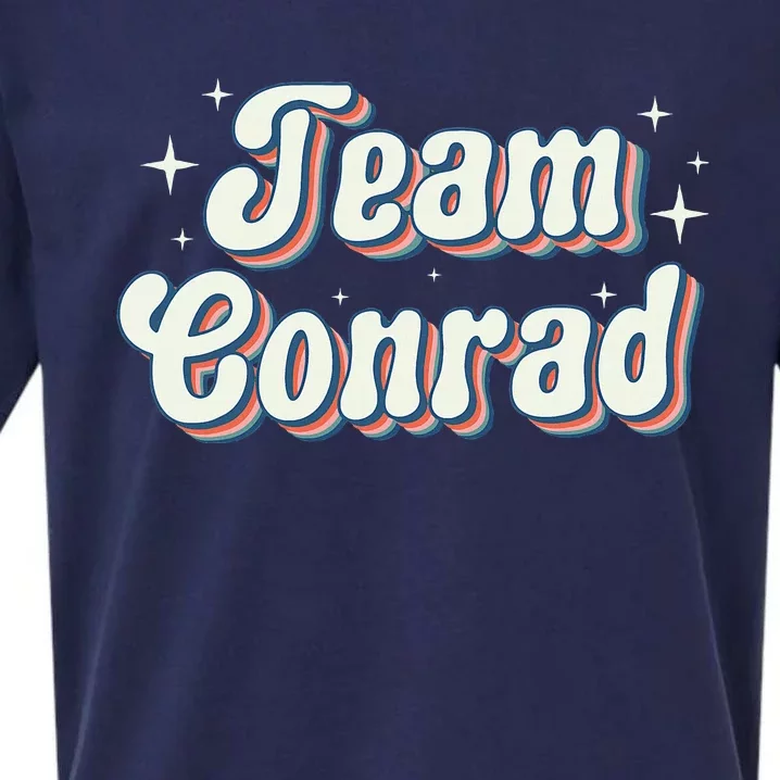 Team Conrad Retro Groovy Sueded Cloud Jersey T-Shirt