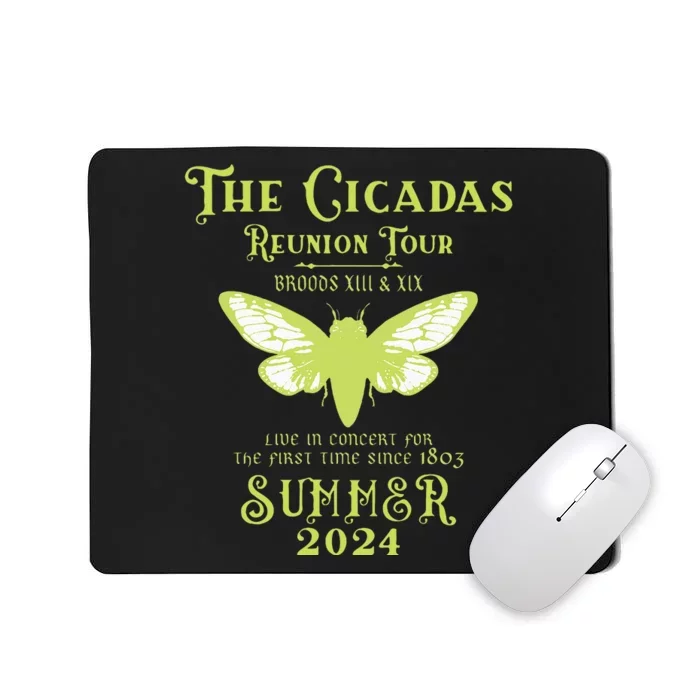 The Cicada Reunion U.S 2024 Cicada Concert Mousepad