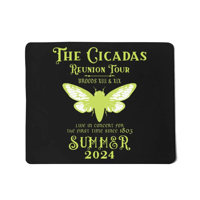 The Cicada Reunion U.S 2024 Cicada Concert Mousepad