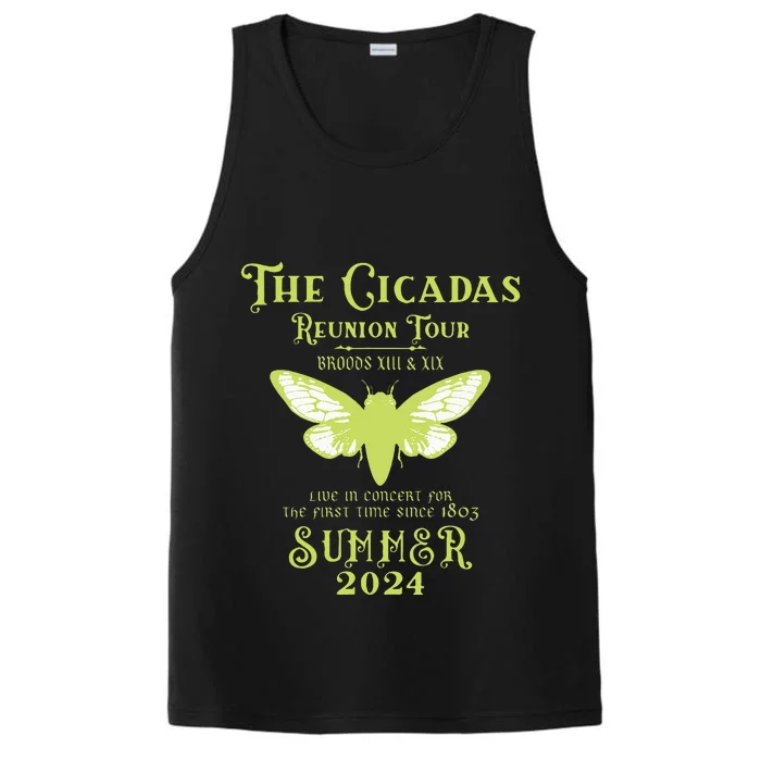 The Cicada Reunion U.S 2024 Cicada Concert Performance Tank