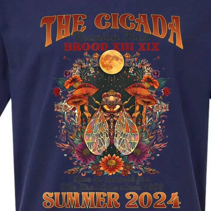 The Cicada Reunion 2024 Cicada Concert Sueded Cloud Jersey T-Shirt