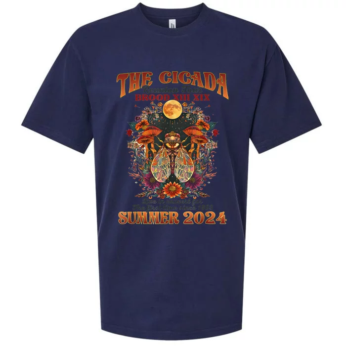 The Cicada Reunion 2024 Cicada Concert Sueded Cloud Jersey T-Shirt