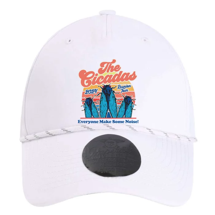 The Cicadas Reunion Retro Beach Concert Design Performance The Dyno Cap