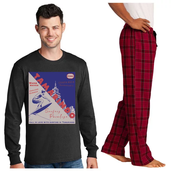 Tamarindo Costa Rica Surf Spots. Long Sleeve Pajama Set