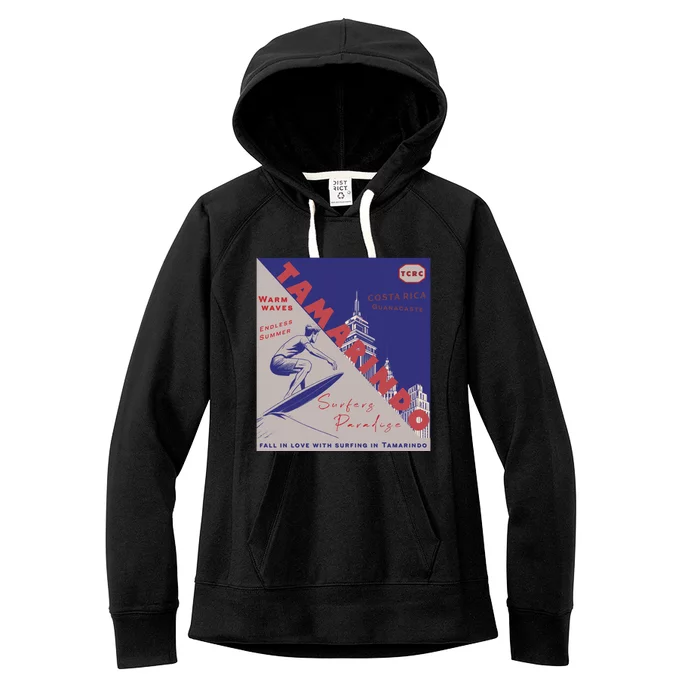 Tamarindo Costa Rica Surf Spots. Women's Fleece Hoodie