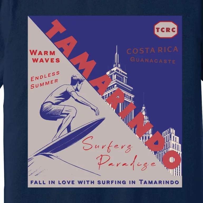 Tamarindo Costa Rica Surf Spots. Premium T-Shirt