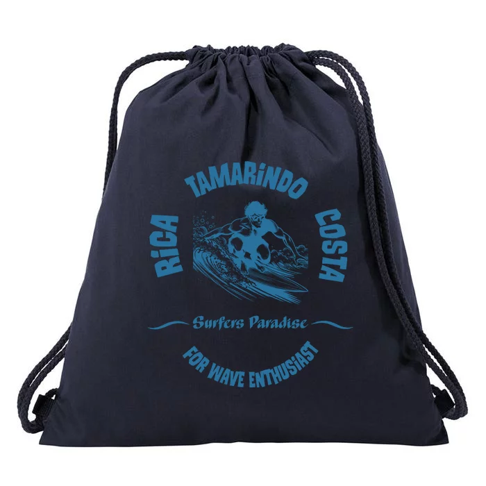 Tamarindo Costa Rica Drawstring Bag