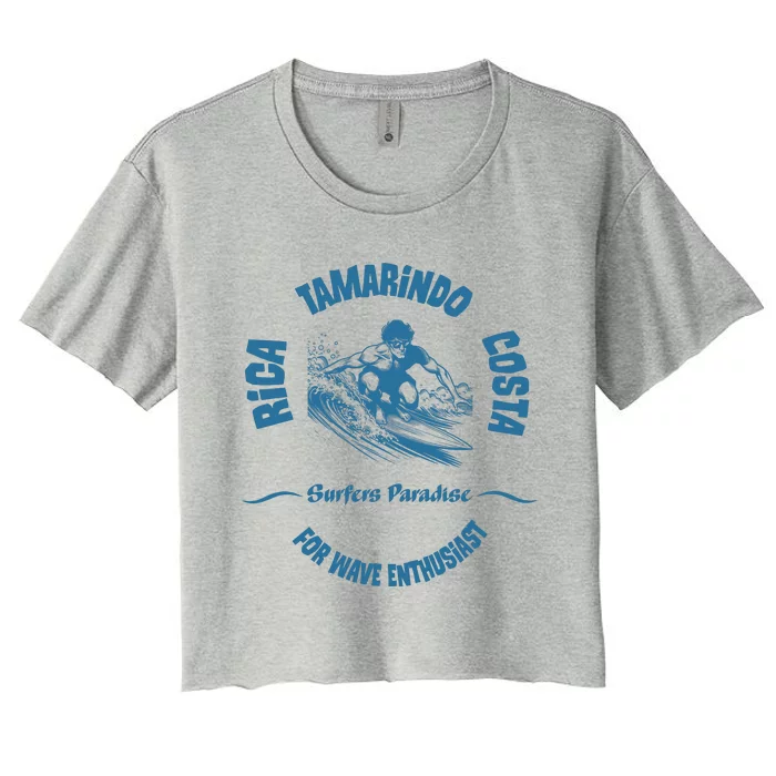 Tamarindo Costa Rica Women's Crop Top Tee