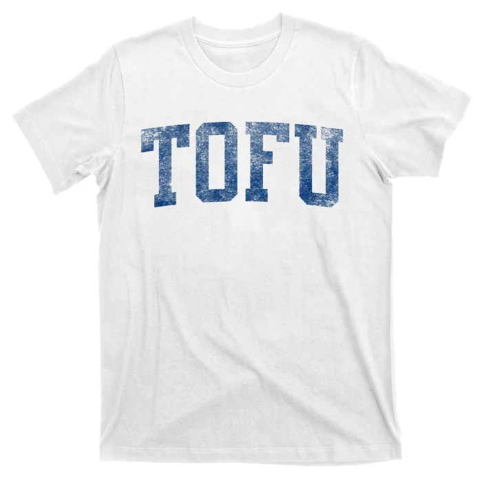 Tofu College – Retro Soy Boy Funny Vegan T-Shirt