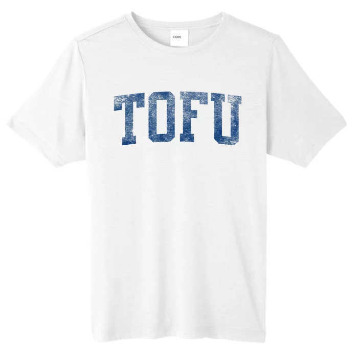 Tofu College – Retro Soy Boy Funny Vegan ChromaSoft Performance T-Shirt