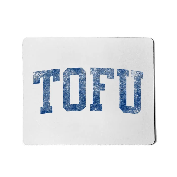 Tofu College – Retro Soy Boy Funny Vegan Mousepad