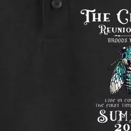 The Cicada Reunion U.S 2024 Cicada Concert Dry Zone Grid Performance Polo