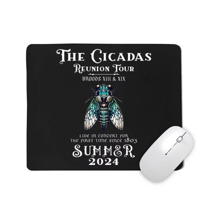 The Cicada Reunion U.S 2024 Cicada Concert Mousepad