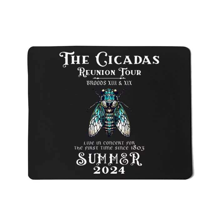 The Cicada Reunion U.S 2024 Cicada Concert Mousepad