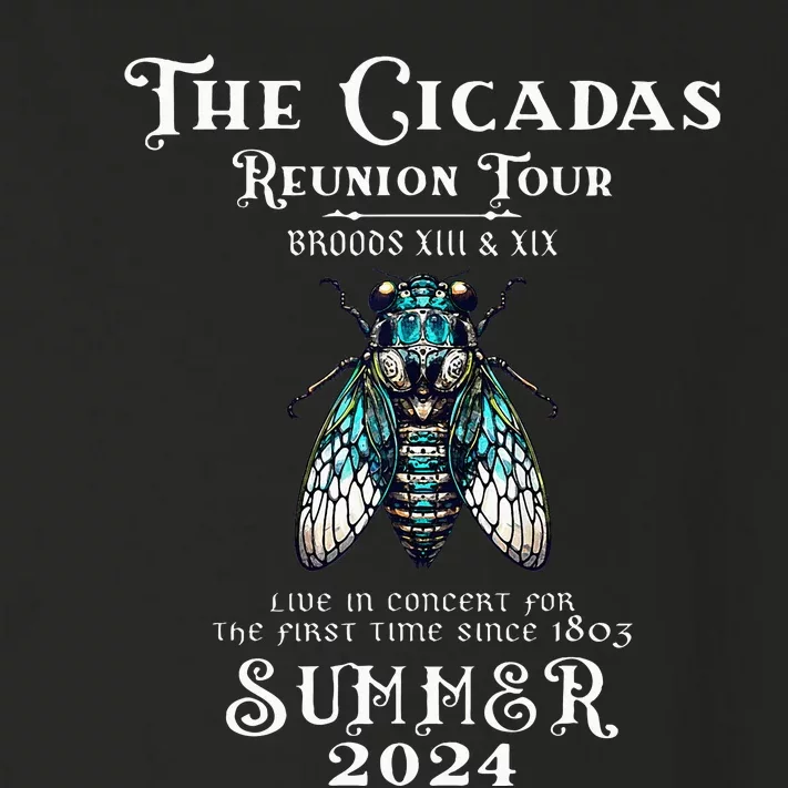 The Cicada Reunion U.S 2024 Cicada Concert Toddler Long Sleeve Shirt