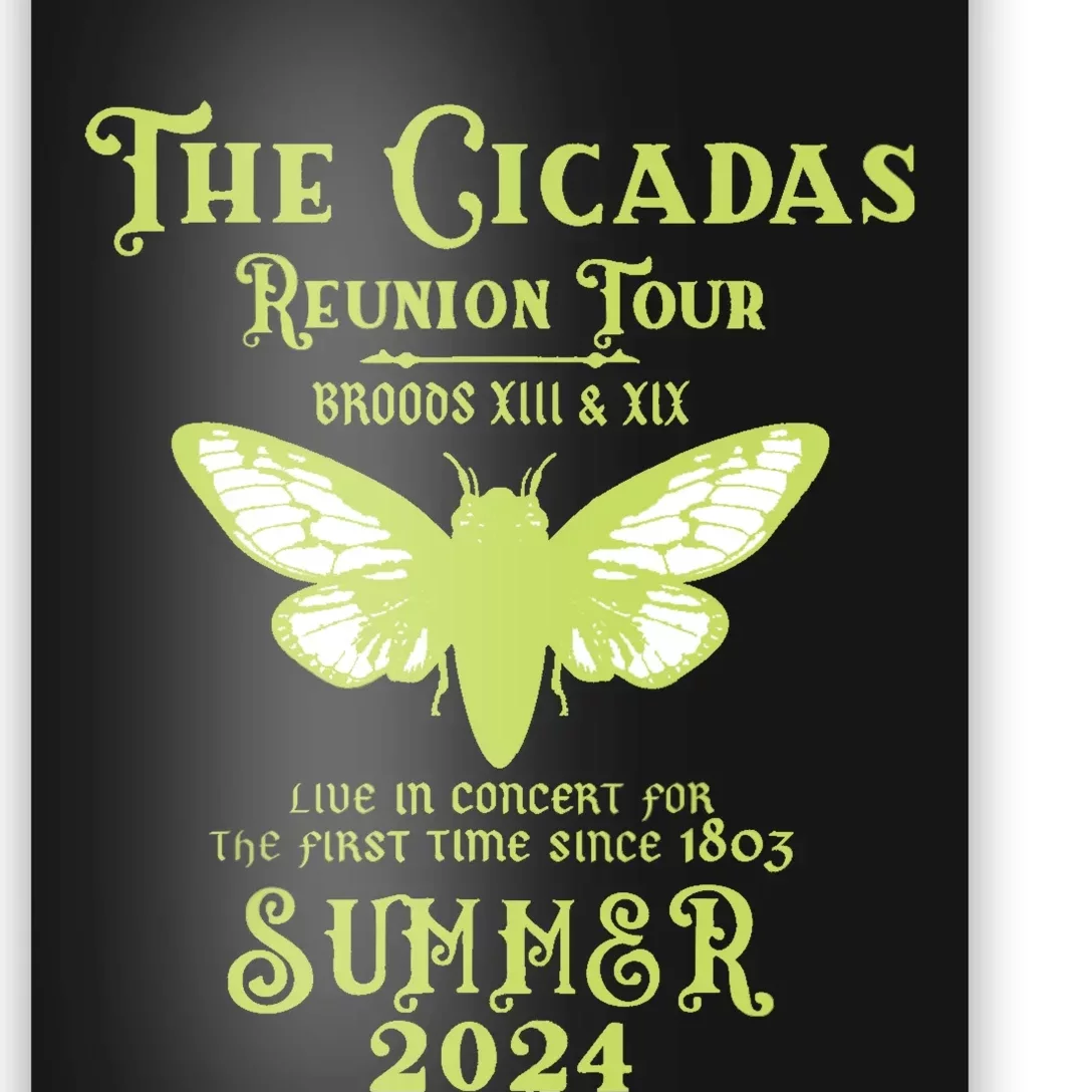 The Cicada Reunion U.S 2024 Cicada Concert Fest Lover Poster