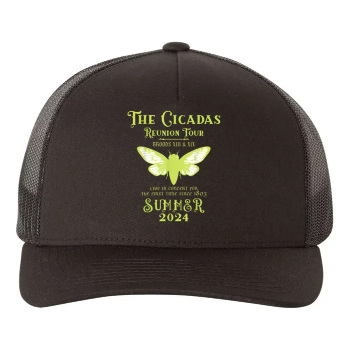 The Cicada Reunion U.S 2024 Cicada Concert Yupoong Adult 5-Panel Trucker Hat