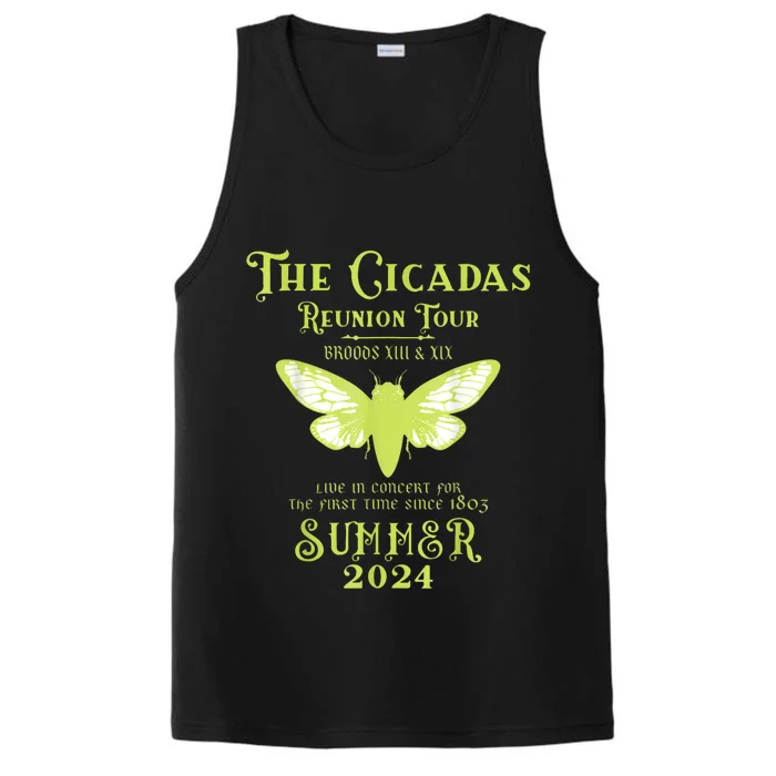 The Cicada Reunion U.S 2024 Cicada Concert Performance Tank