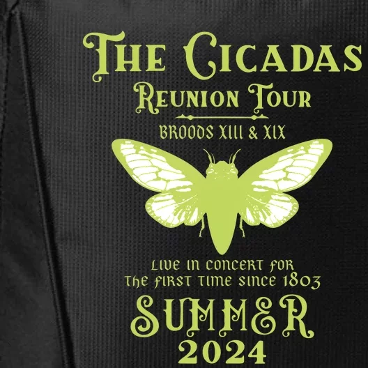 The Cicada Reunion U.S 2024 Cicada Concert Fest Lover City Backpack