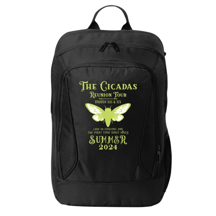 The Cicada Reunion U.S 2024 Cicada Concert Fest Lover City Backpack