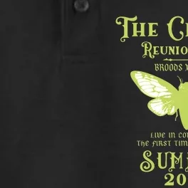 The Cicada Reunion U.S 2024 Cicada Concert Fest Lover Dry Zone Grid Performance Polo