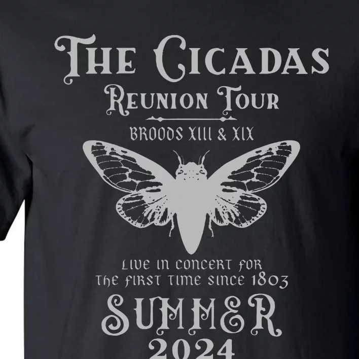 The Cicada Reunion U.S 2024 Cicada Concert Tall T-Shirt