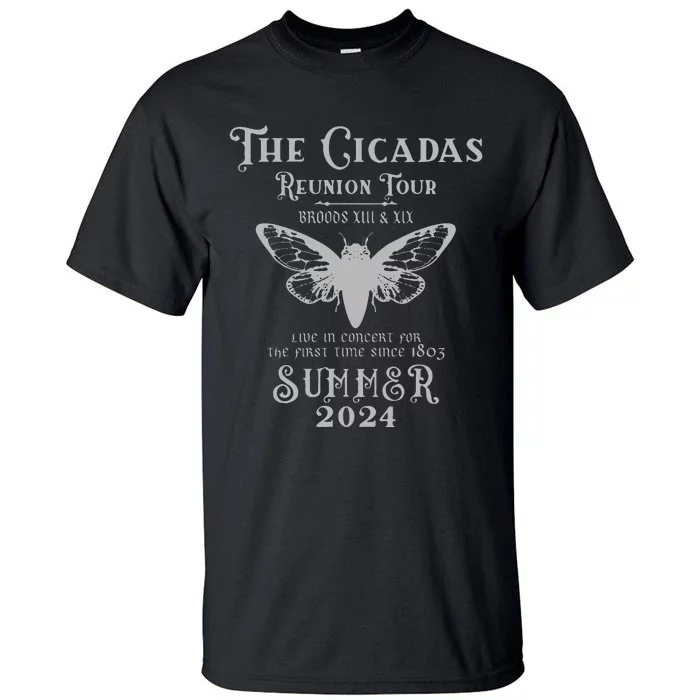 The Cicada Reunion U.S 2024 Cicada Concert Tall T-Shirt